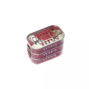Sardines in oil (16 x 3 Btes x 125 g) - TITUS