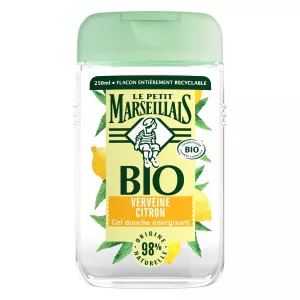 Gel Douche Verveine Citron Énergisant, Bio 250ml - LE PETIT MARSEILLAIS