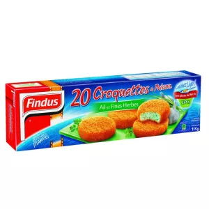 アイル・エフ・ハーブス コロッケ 1kg 20個 - Findus