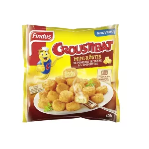 Mini rostis pomme de terre emmental 600g - FINDUS