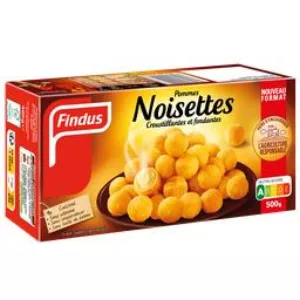 Pommes Noisettes Croustillantes et Fondantes 500g - FINDUS