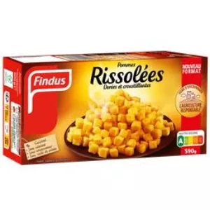 Pommes Rissolées Dorées et Croustillantes 590g - FINDUS
