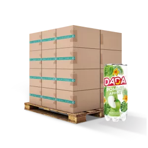 アップル スパークリング ウォーター 33cl Fr X24 スリム - Dada