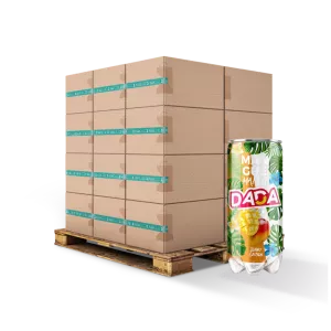 マンゴー スパークリング ウォーター 33cl Fr X24 スリム - Dada