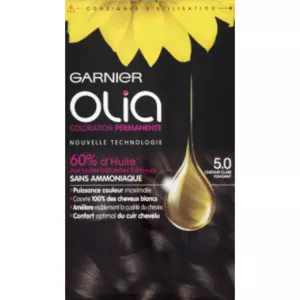 تلوين دائم 5.0 ذوبان بني فاتح GARNIER OLIA