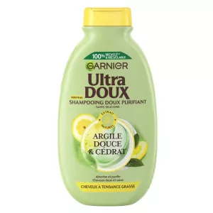 Gentle Purifying Shampoo for Oily Hair Soft Clay & Citron, 300ml - GARNIER