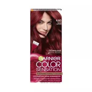 ディープレッドパーマネントヘアカラー - Garnier