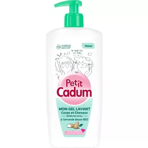 Sweet Almond Children's Shower and Hair Gel 750ml - PETIT CADUM