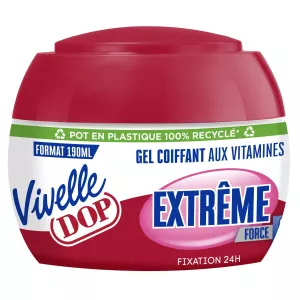 Gel Coiffant Fixation Extreme VIVELLE 190ml - DOP