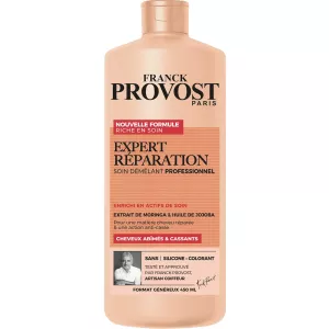 Après-Shampoing Soin Démêlant Cheveux Abimés Cassants et Fourchus Moringa & Huile de Jojoba 450ml -  FRANCK PROVOST