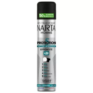 Desodorante Masculino Proteção 5 Ações Completas 48H 200ml - NARTA HOMME