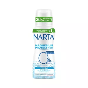 Desodorante Magnésio Proteger Invisível 48h 100ml - NARTA