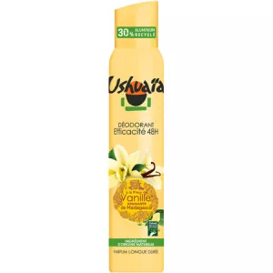 Déodorant 48H Vanille du Madagascar 200ml - USHUAIA