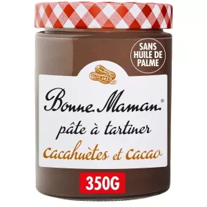 Pâte à Tartiner Cacahuètes Et Cacao 350g - Bonne Maman