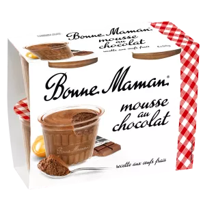 Mousse Choco 4x50g - BONNE MAMAN