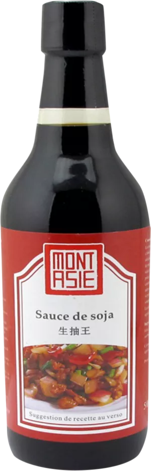 Sauce De Soja 500ml Nl/fr - MONT ASIE
