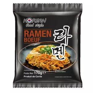 Ramen Noodles Rundvlees Zak Nl/fr 170g - KOREAN FOOD STYLE