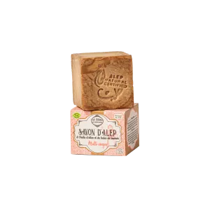Aleppo Soap Cubeboite Cardboard 190 Gr - Les Secrets De Leontine