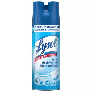 Spray aérosol désinfectant parfum frais 400ml - LYSOL