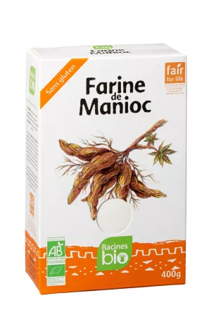 Farine De Maniok (20 X 400 G) - Racines Bio