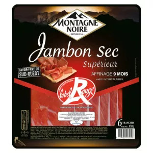 Jambon Sec Bien Eleve 6 Tranch