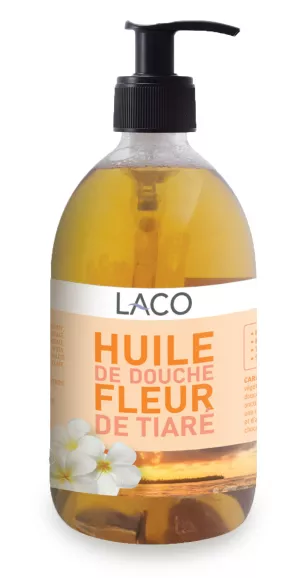 Tiaré-Blumen-Duschöl, 500 ml - LACO