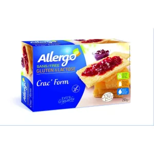 Gluten -free na lactose Noisters 250g - GERBLÉ