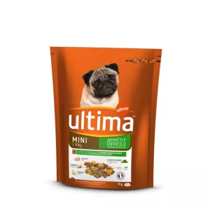 Croquettes bœuf pour chien 1KG - ULTIMA