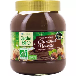 オーガニックチョコレートヘーゼルナッツスプレッド 750g - JARDIN Bio