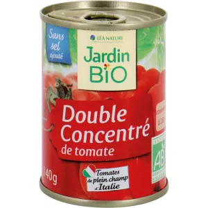 Dubbele organische tomatenconcentraat 140 g - JARDIN Bio