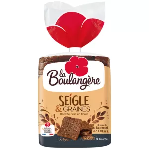 Pan de sándwich centeno/semillas 500g