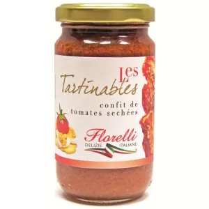 Creme Confit de Tomate Seco 190g - Florelli