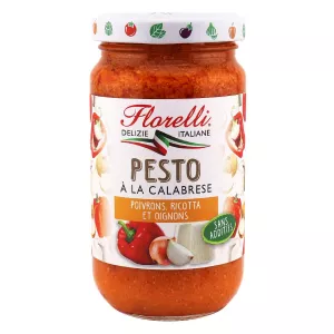 Molho Pesto Calabresa 190g - Florelli