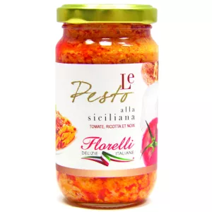 Molho Pesto Siciliano 190g - Florelli