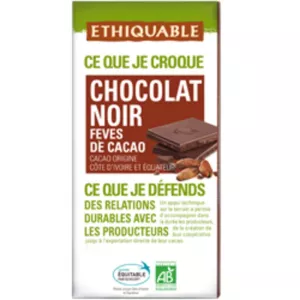100g Choc Nr Eclats Cacao Ethi