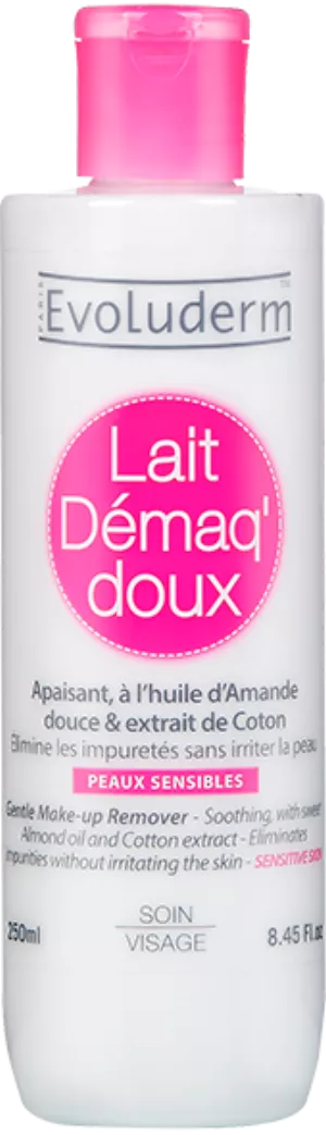 Demaquillant Peaux Sensibles 250ml - EVOLUDERM