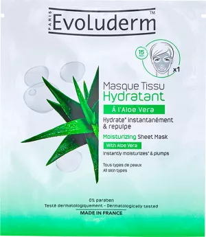 芦荟保湿布面膜 - Evoluderm
