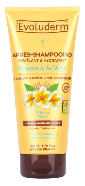 Monoi à La Folie Detangling Conditioner 200ml - Evoluderm