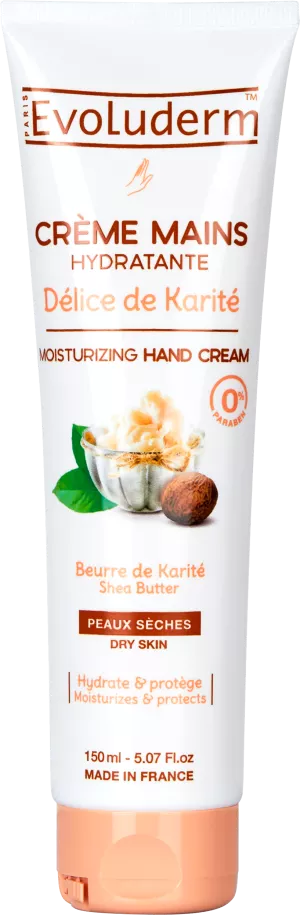 Délice De Shea 保湿护手霜 150ml - Evoluderm