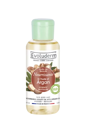 Olio di bellezza nutriente con olio di Argan 100ml - Evoluderm