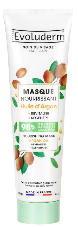 Maschera nutriente all'olio di Argan 150ml - Evoluderm