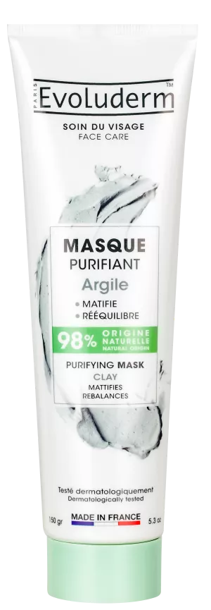 Masque Purifiant A L Argile - EVOLUDERM