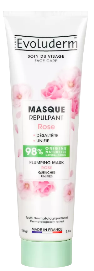 Mascarilla Repulpante Rosa 150ml - Evoluderm