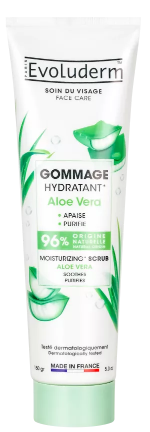Gommage Hydratant Aloe Vera - EVOLUDERM