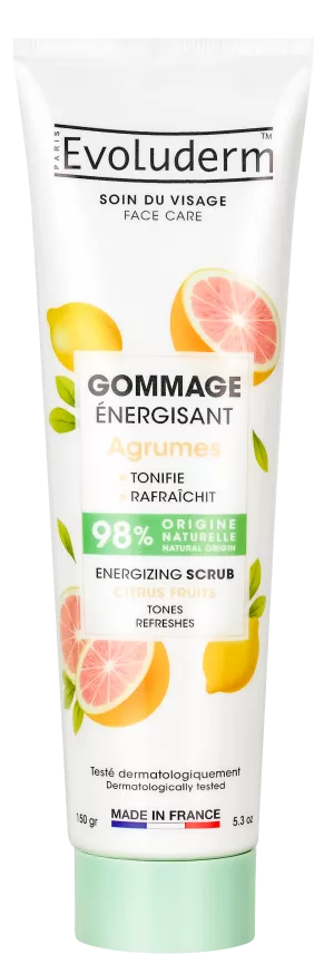 シトラス エナジャイジング スクラブ 150ml - Evoluderm