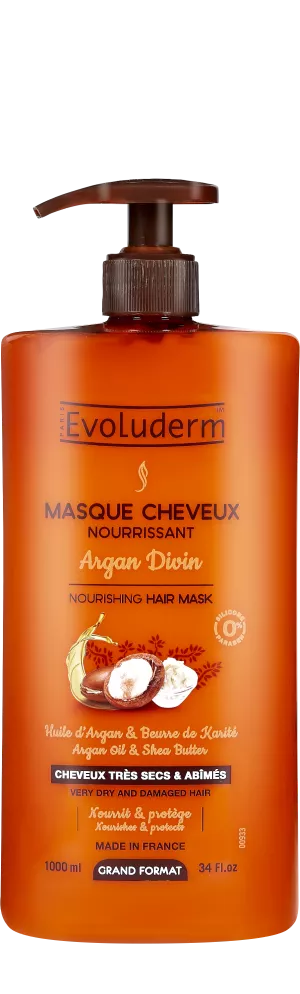Divine Argan Nourishing Hair Mask 1l - Evoluderm