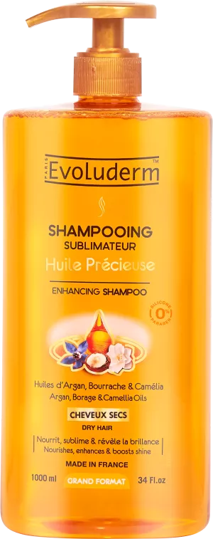Precious Oil Enhancer-shampoo 1l - Evoluderm