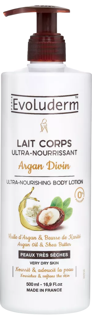 Lait Corps Huile Precieuse 500ml - EVOLUDERM