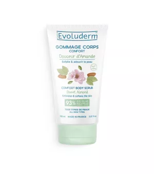 बादाम सॉफ्टनेस कम्फर्ट बॉडी स्क्रब 150 मि.ली - Evoluderm