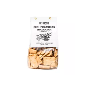 فطائر صغيرة بالزعتر، 200 جرام - LES NIÇOIS